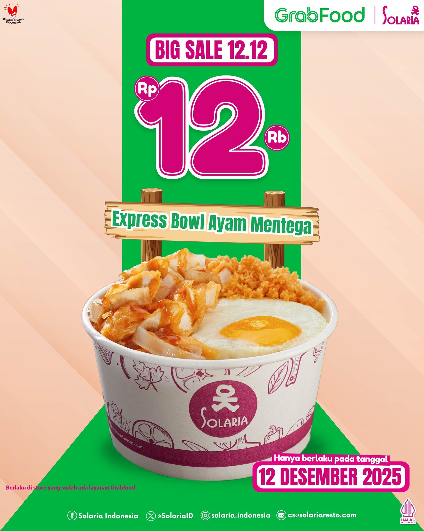 10 Daftar Promo Makanan 12.12 2025: Solaria hingga Krispy Kreme yang Siap Bikin Perut Kenyang!