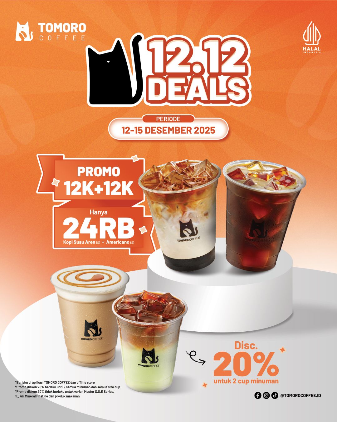 10 Daftar Promo Makanan 12.12 2025: Solaria hingga Krispy Kreme yang Siap Bikin Perut Kenyang!
