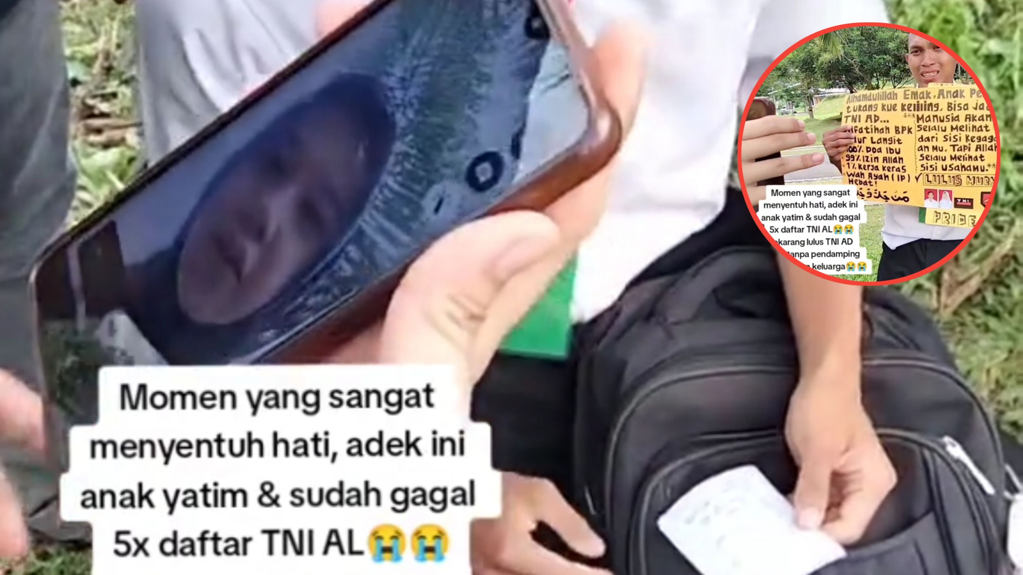Perjuangan Menyentuh Anak Yatim Lolos Jadi Anggota TNI Setelah 5 Kali Gagal
