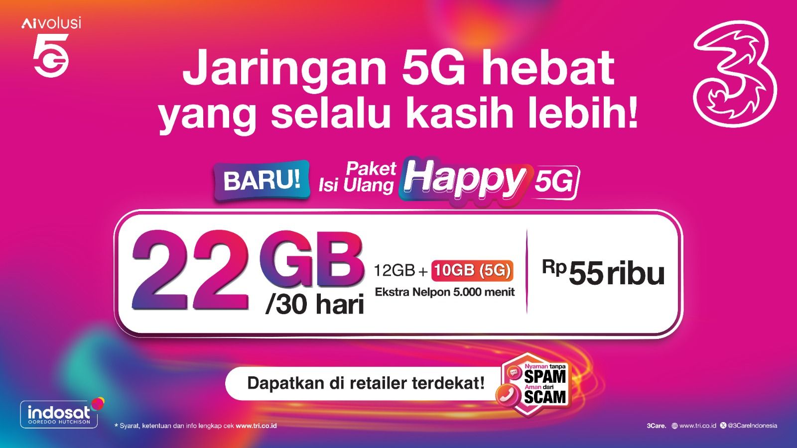 Indosat Perkuat Konektivitas Jakarta Raya melalui Teknologi AIvolusi5G: Lebih Stabil, Cerdas, dan Aman