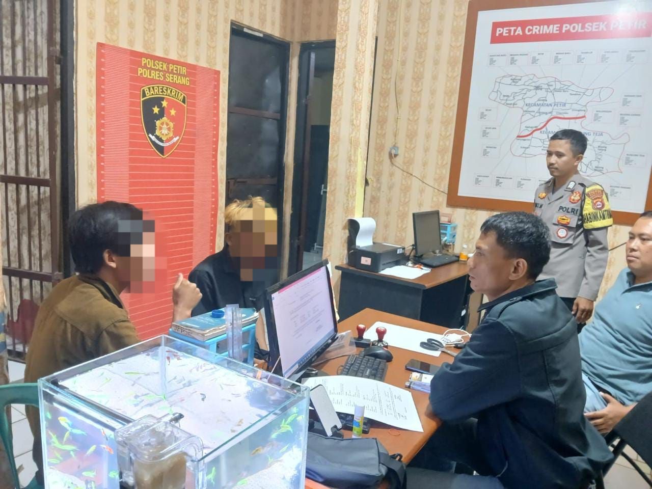 Bawa Gadis Dibawah Umur Kabur Dua Pemuda Serang Ditangkap Warga