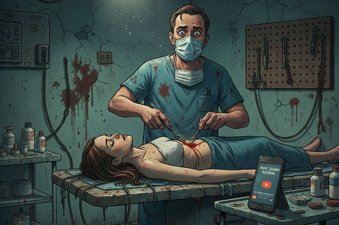 Dokter Gadungan Nekat Lakukan Operasi Bermodal Video YouTube, Pasien Wanita Tewas