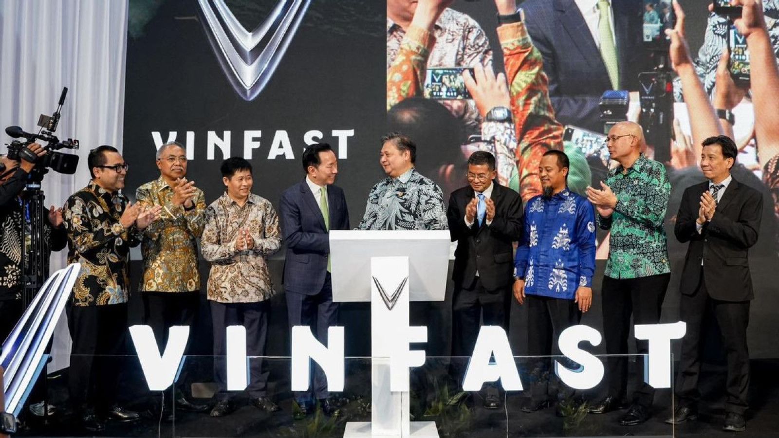 VinFast Resmi Buka Fasilitas Produksi Kendaraan Listrik di Subang