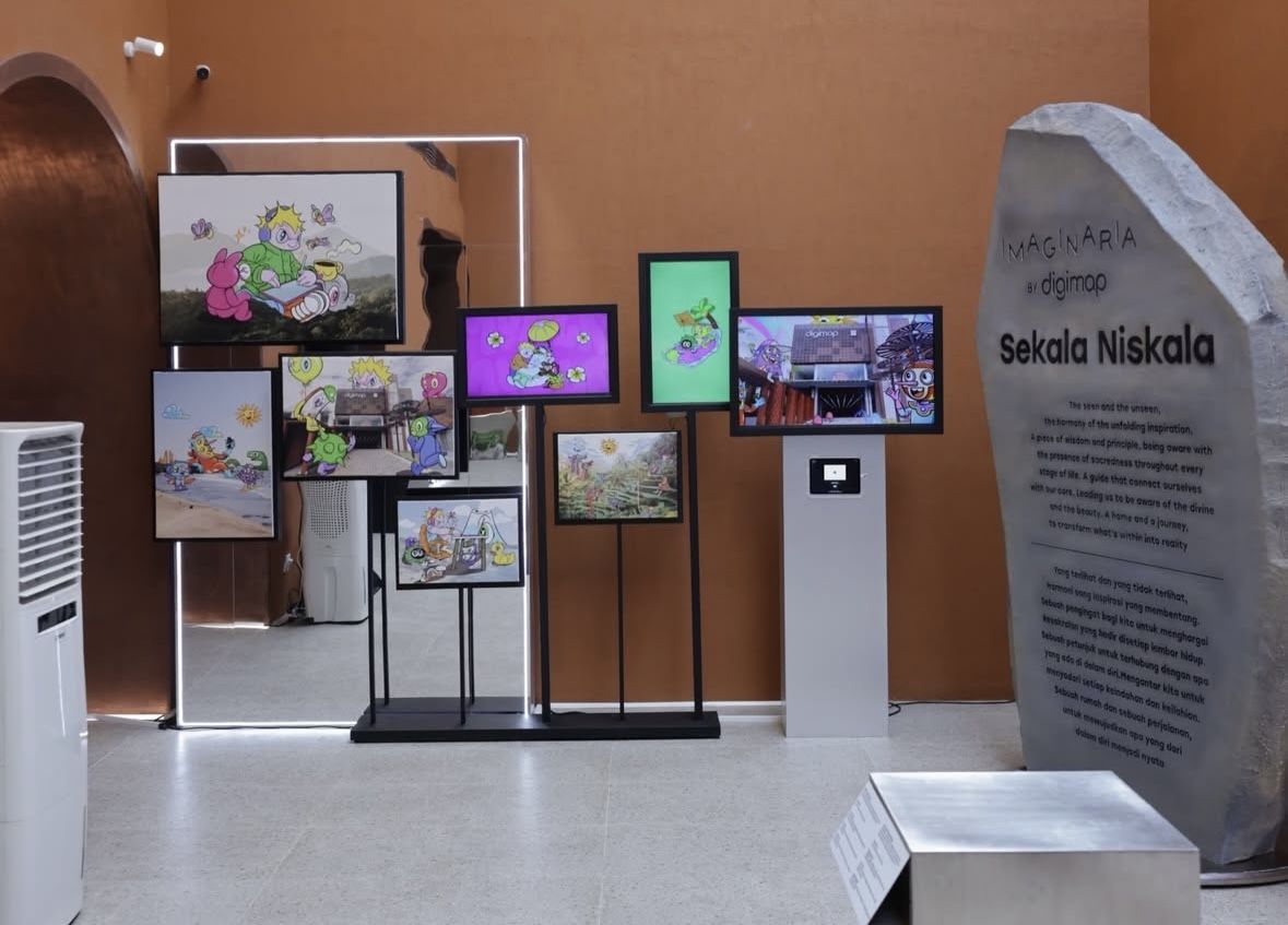 Imaginaria Sunset Road, Destinasi Galeri Imersif di Bali Satukan Seni Lokal dan Teknologi Apple