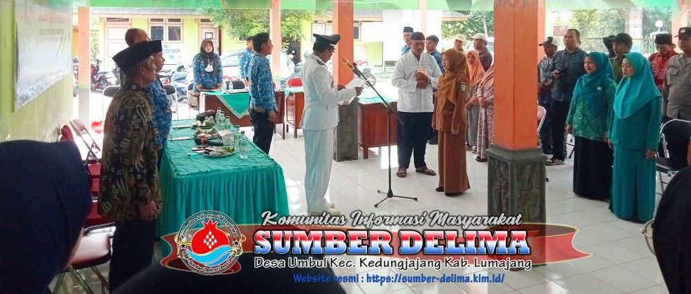 Pelantikan dan Pengambilan Sumpah Jabatan Kepala Urusan TU dan Umum Desa Umbul Tahun 2025
