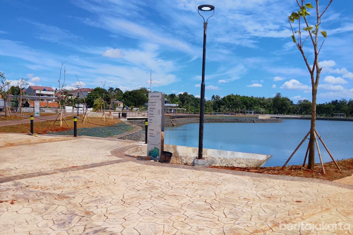Revitalisasi Waduk Giri Kencana Rampung, Jakarta Timur Miliki Ruang Publik dan Pengendali Banjir Modern