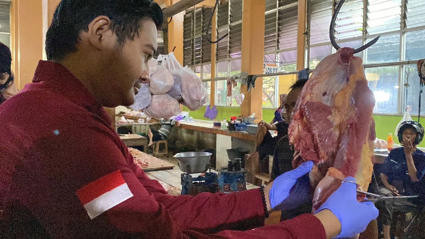 Tinjau 5 Pasar, Dinas Pertanian Jogja Jamin Daging Sapi di Pasar Aman Selama Nataru 2025