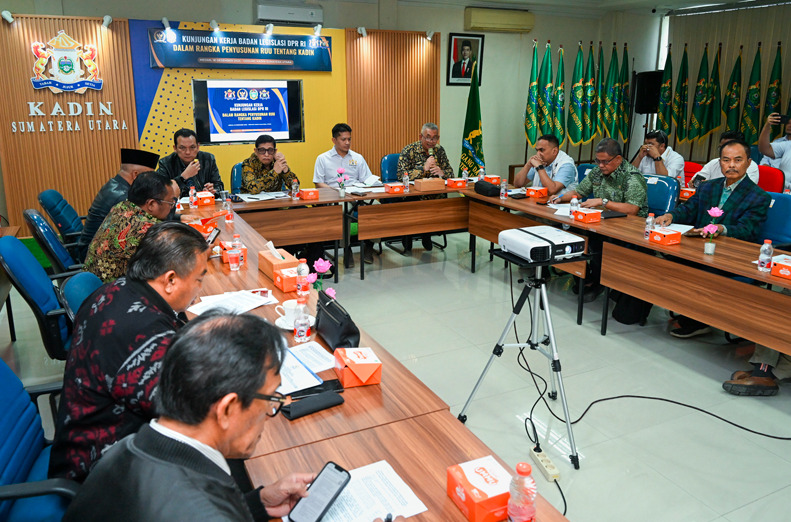 Pemprov Sumut Sambut Dialog Legislasi Revisi UU KADIN Bersama Baleg DPR RI