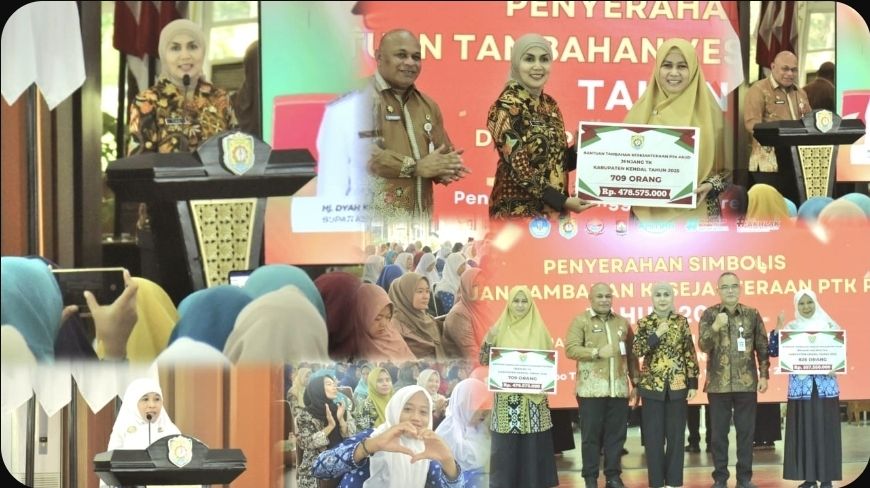 1.535 Guru PAUD di Kendal Mendapat Bantuan Dana Selama 3 Bulan Dari Pemkab Kendal