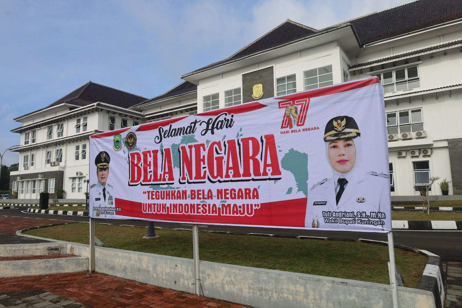 Pemkab Kuningan Gelar Upacara Peringatan Hari Bela Negara ke-77