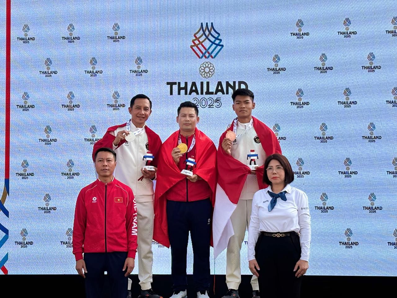 Brimob Polda Metro Beraksi di SEA Games 2025 Thailand, Raih Medali Menembak