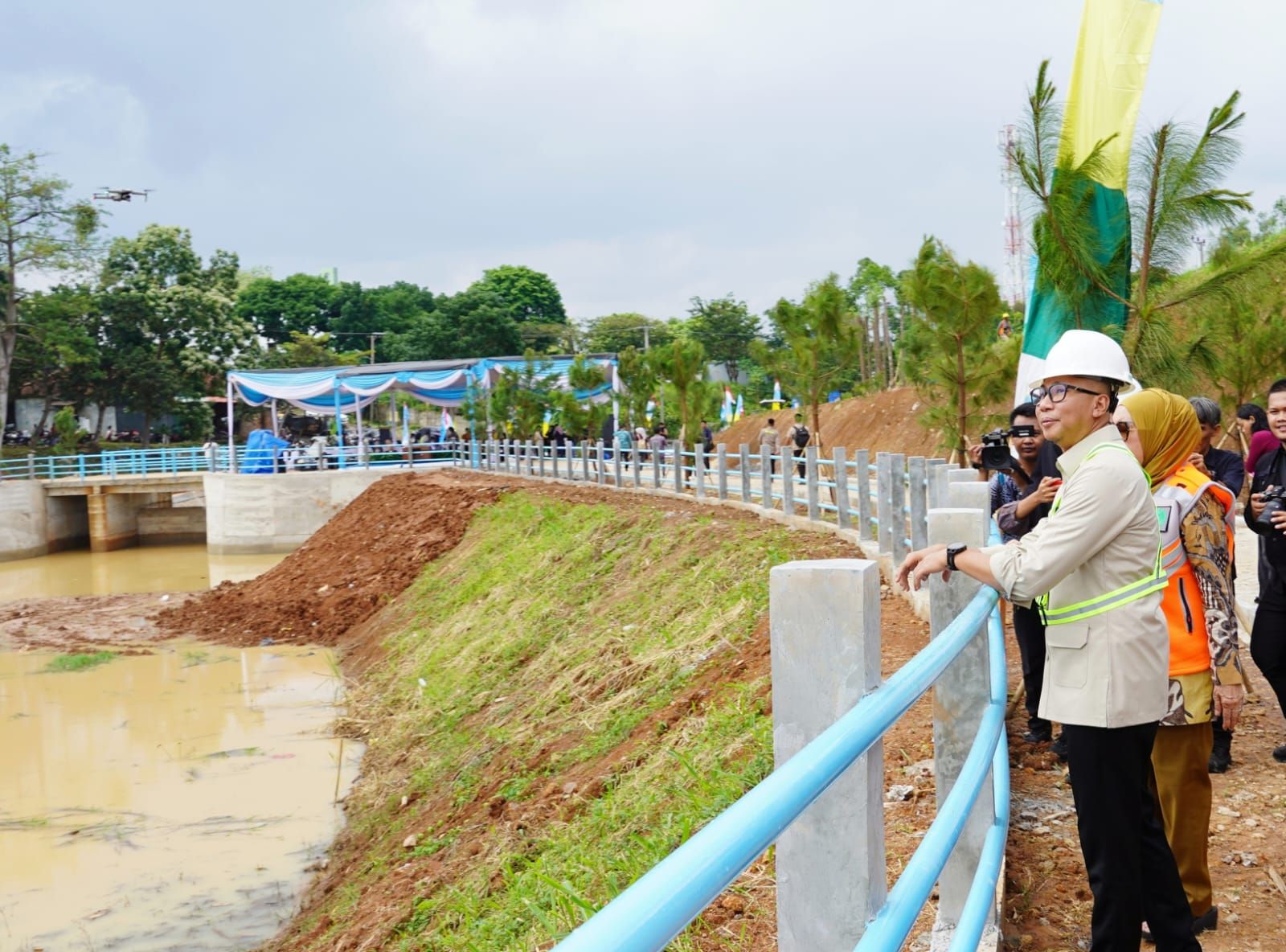 Embung Kemiling Diresmikan, Solusi Banjir dan Jadi Ruang Publik Baru