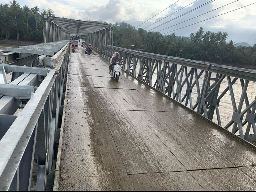 Akses Bireuen–Bener Meriah Akhirnya Terhubung Lagi! Jembatan Teupin Mane Resmi Dibuka