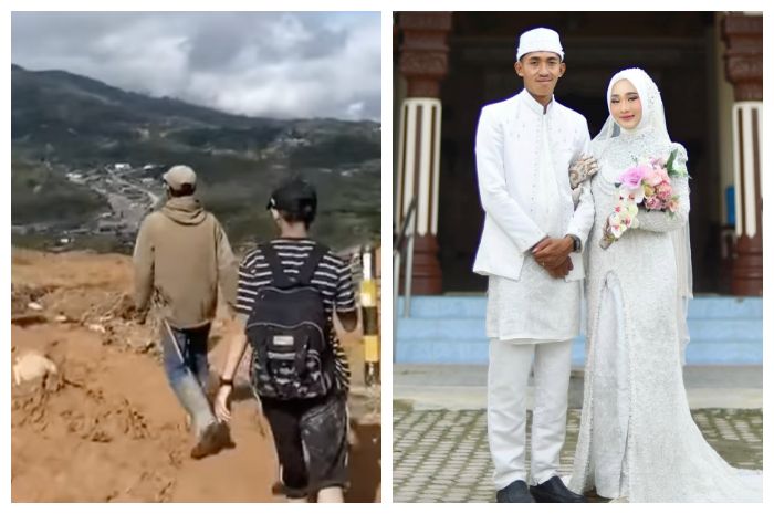 Viral Demi Akad Nikah, Pria Asal Aceh Tempuh 136 Km Lewati Medan Ekstrem!