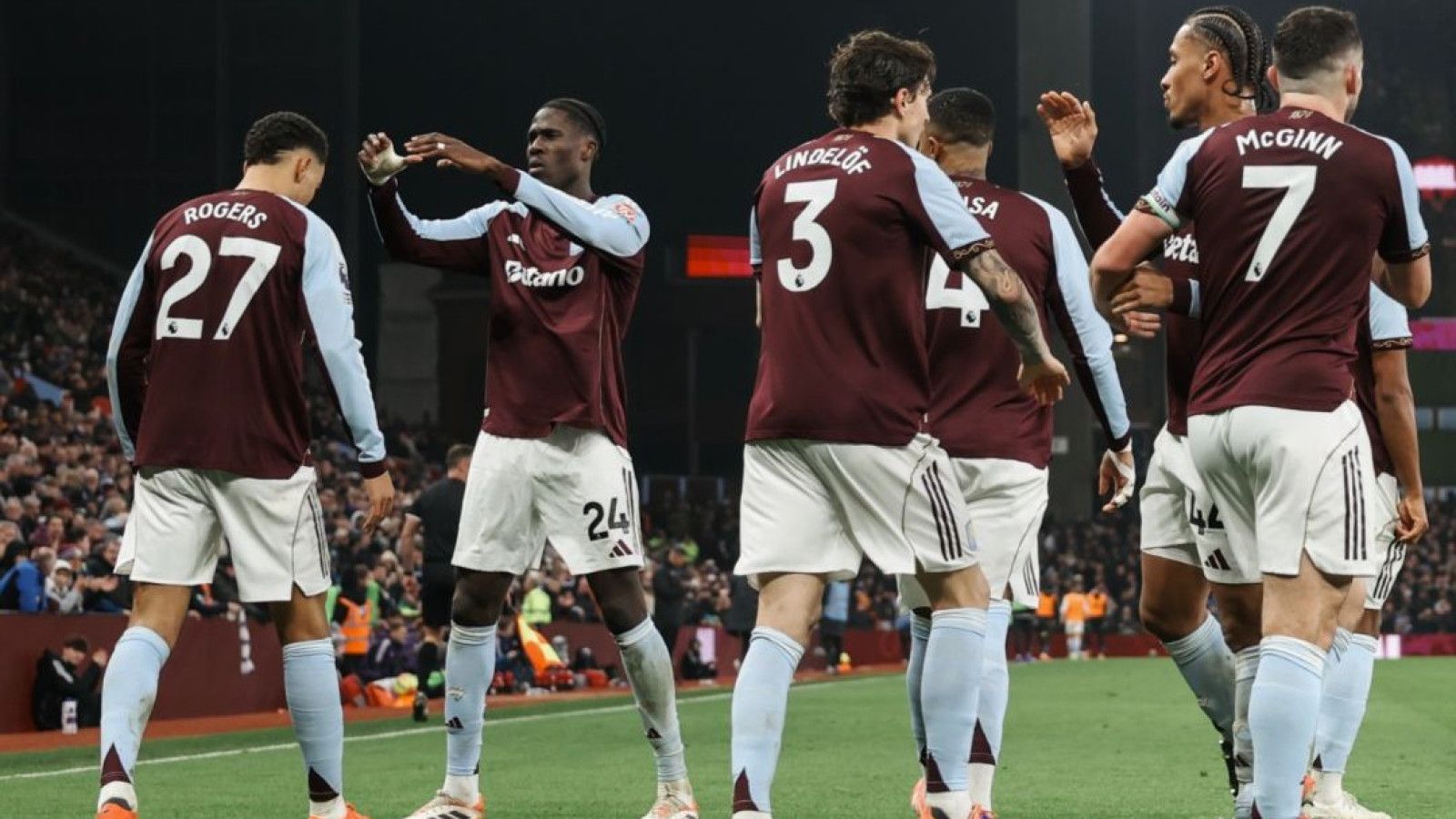 Aston Villa Perkuat Posisi Papan Atas Usai Kalahkan Manchester United