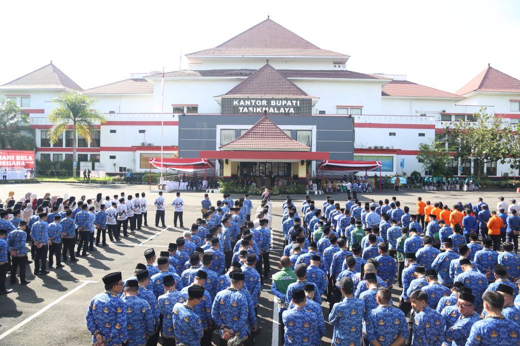 Bupati Tasikmalaya Pimpin Peringatan Hari Ibu ke-97 dan Hari Bela Negara ke-77