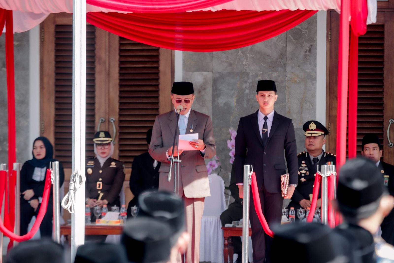 Hari Bela Negara, Hari Ibu, dan HKSN Diperingati Bersama di Ciamis