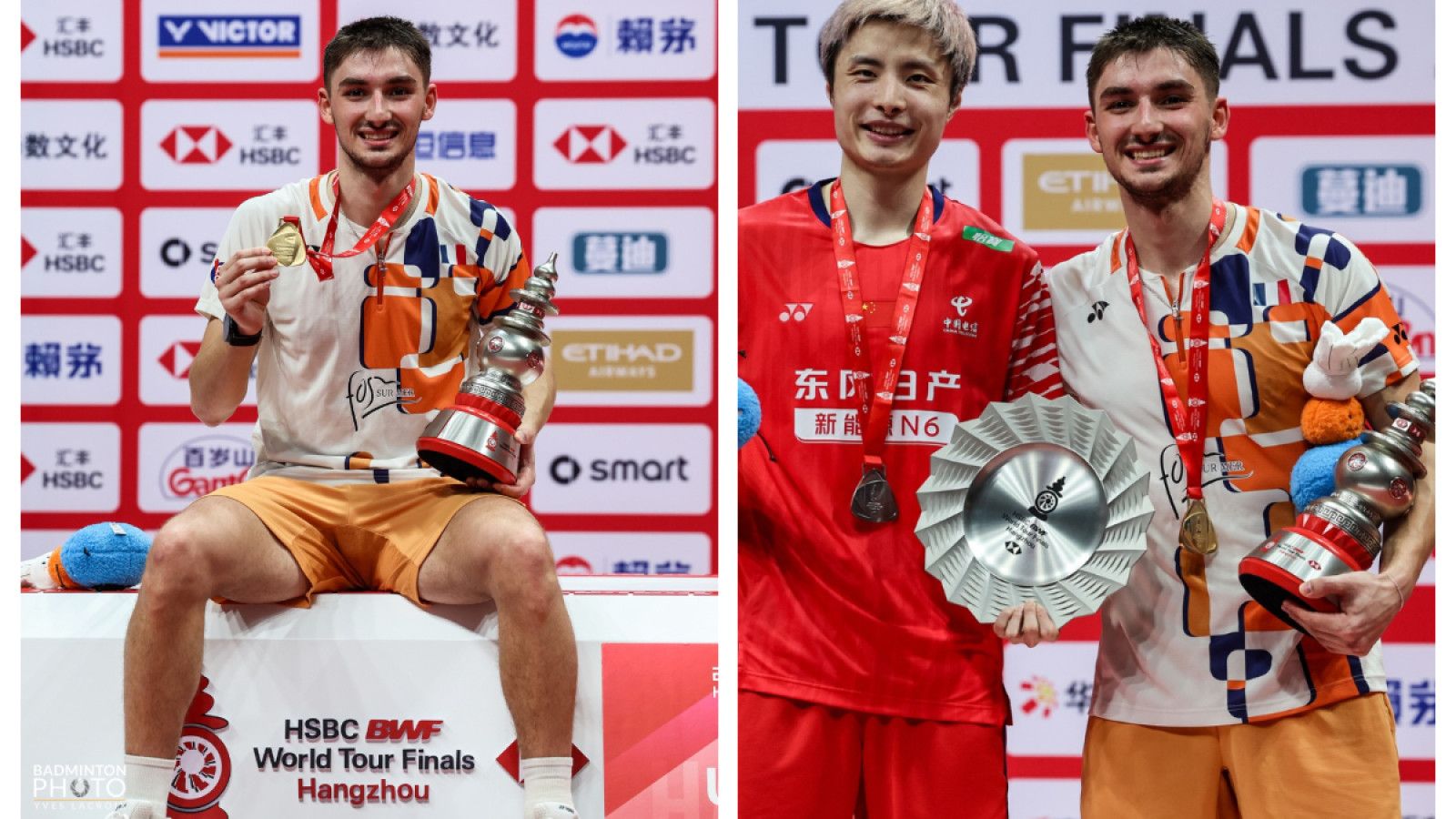 Christo Popov Raih Gelar Juara Pertama untuk Prancis di BWF World Tour Finals 2025
