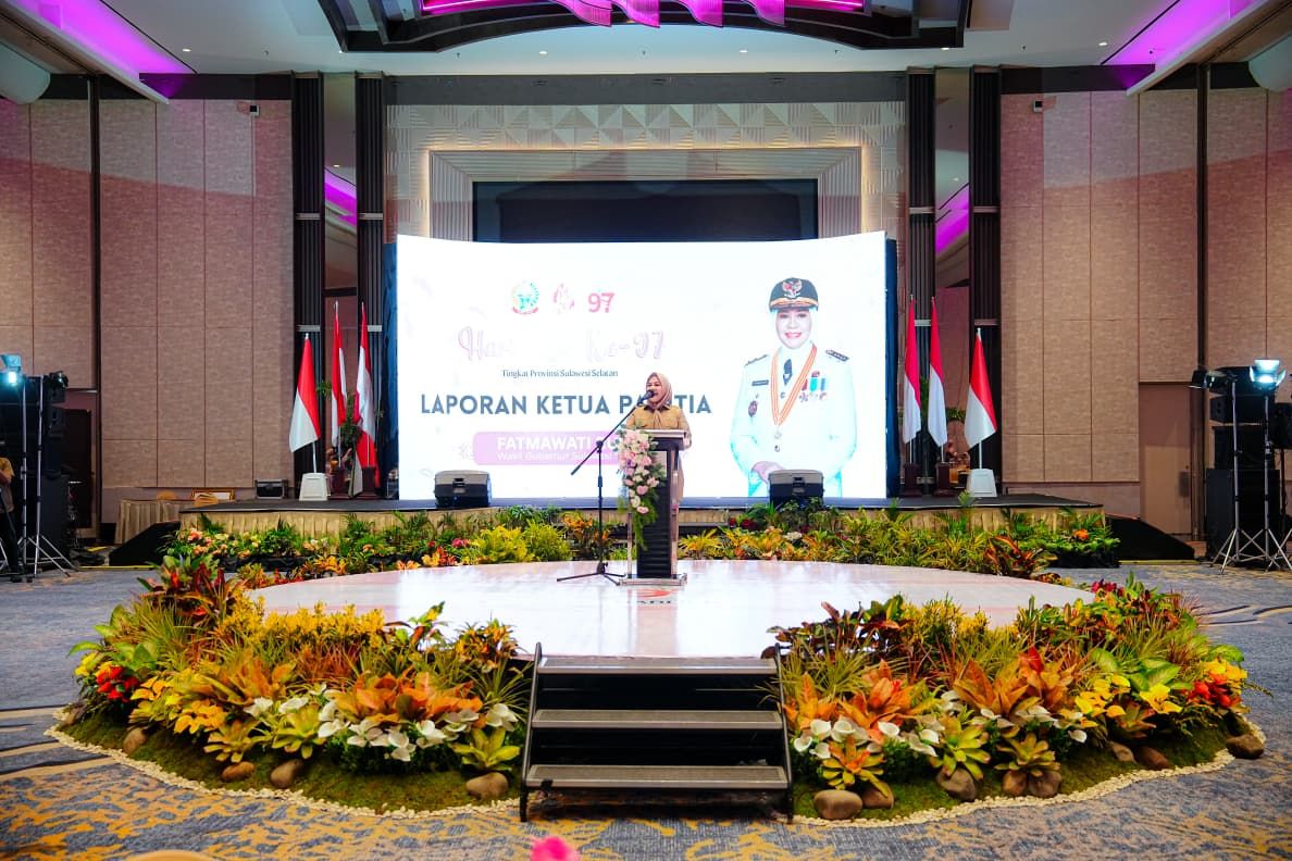 Wagub Fatmawati Rusdi Soroti AKI dan Stunting di Peringatan Hari Ibu ke-97 Sulsel