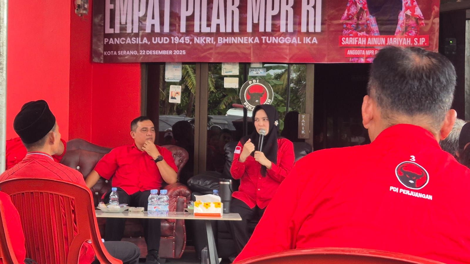 Politisi PDI Perjuangan Kota Serang Ajak Masyarakat Implementasikan Empat Pilar Kebangsaan