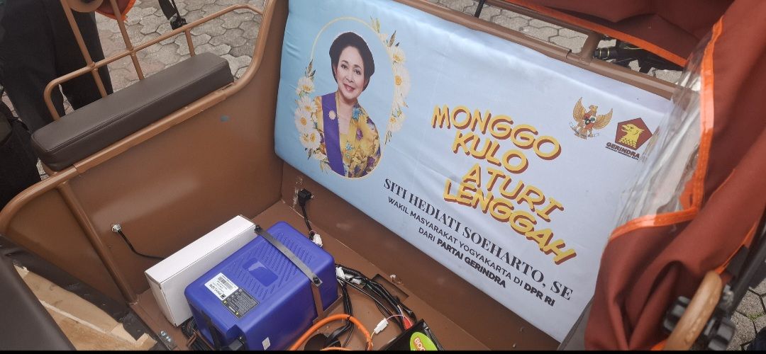 Jogja Dapat 200 Becak Listrik Pakai Dana Pribadi Presiden Prabowo, Diproduksi PT Pindad Senilai Rp 22 Juta Per Unit