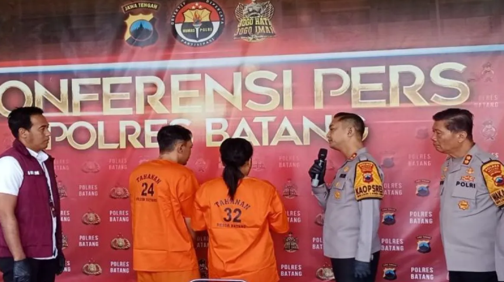 Polres Batang Bongkar Kasus Pembunuhan Pengendara Ojek