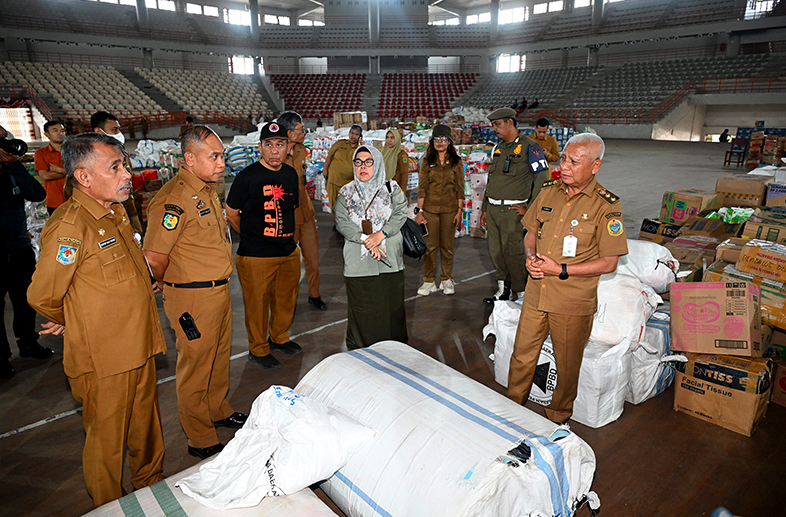 Wagub Sumut Kawal Ketat Distribusi Logistik untuk Korban Bencana