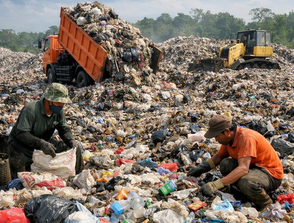 Timbunan Sampah Bontang Capai 120 Ton per Hari, Plastik Mendominasi hingga 40 Persen