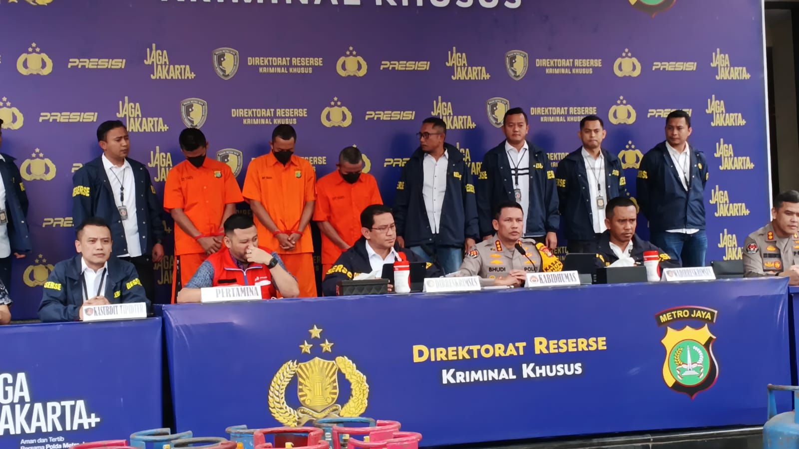 Polda Metro Gerebek Markas Pengoplos Gas Elpiji di Jaktim dan Depok di Penghujung 2025