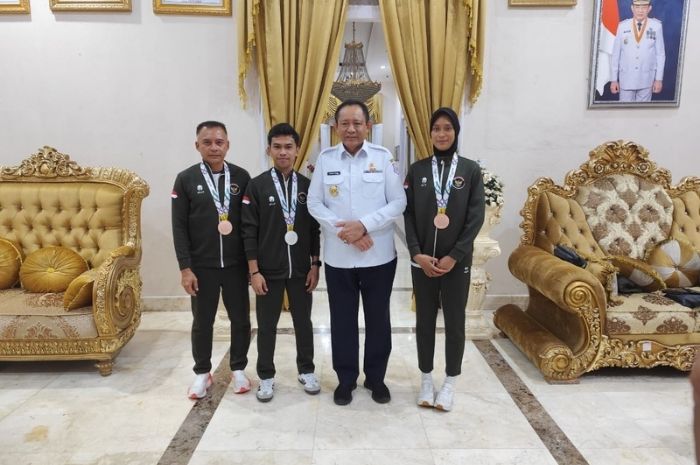 Dua Atlet Gorontalo Pulang Bawa Medali SEA Games 2025 Thailand