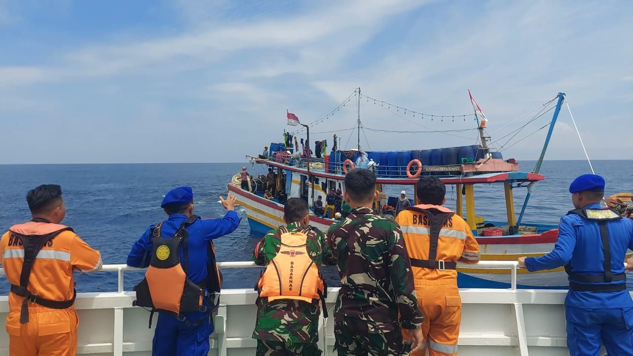 Pencarian 8 ABK KM Maulana 30 Diperluas hingga Perairan Krakatau