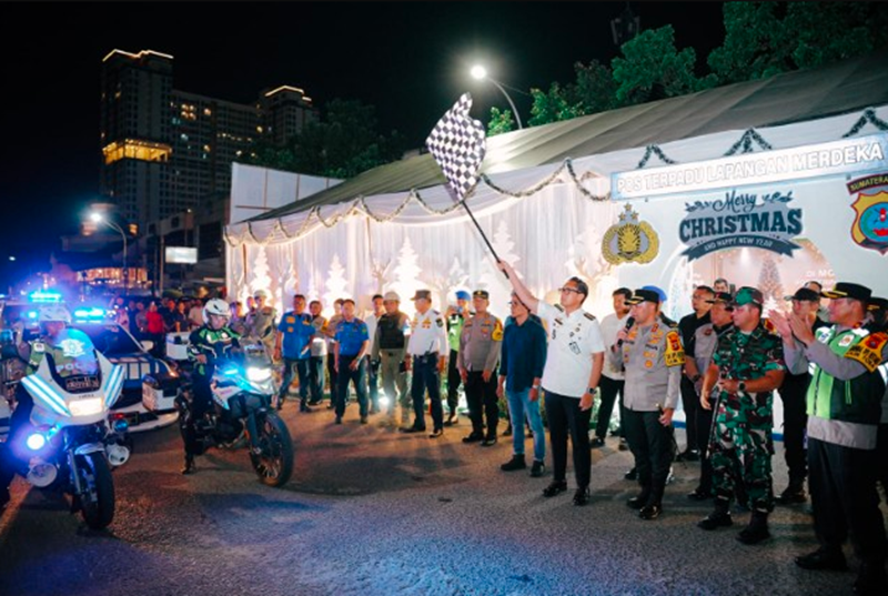 Malam Natal di Medan Dipastikan Aman, Wali Kota dan Forkopimda Turun Langsung