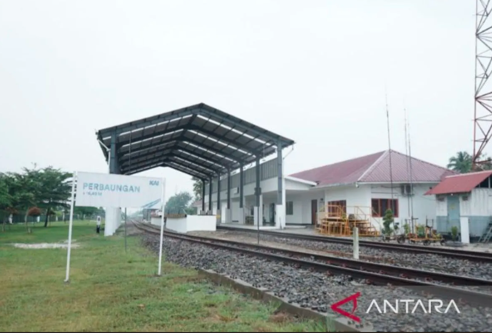 KAI Percantik Stasiun Perbaungan untuk Tingkatkan Kenyamanan Pelanggan