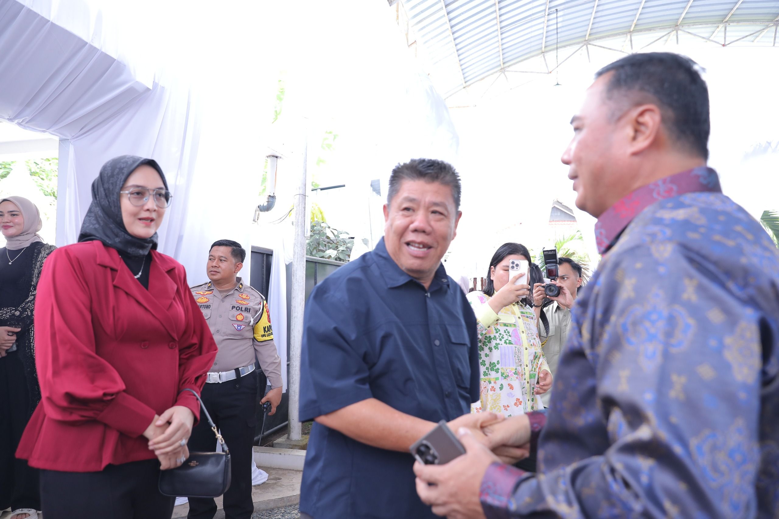 Gubernur Hidayat Arsani Silaturahmi Natal ke Kapolda Babel, Tegaskan Komitmen Kebersamaan dan Harmoni Daerah