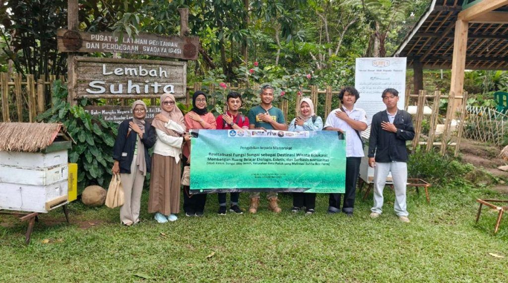 Dari Aliran Sungai ke Ruang Edukasi, Itera Kembangkan Wisata Berkelanjutan di Batu Putuk