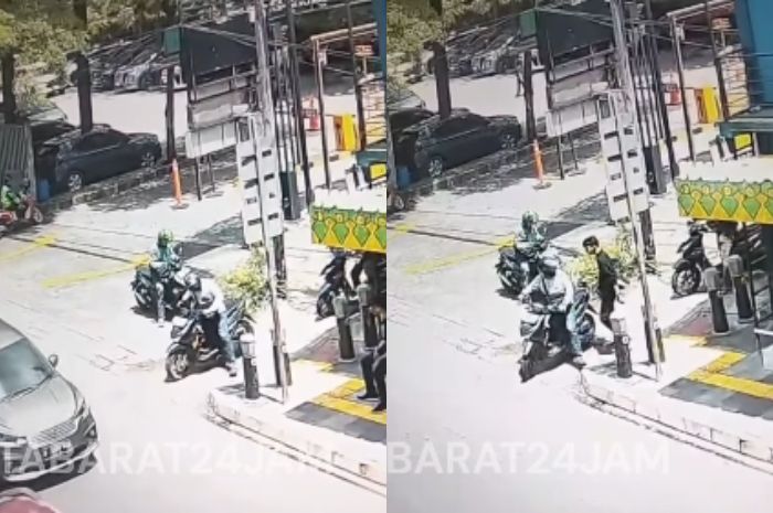 Viral Aksi Pencurian Motor Ojol Bersenpi di Kembangan Jakbar, Polisi Turun Tangan
