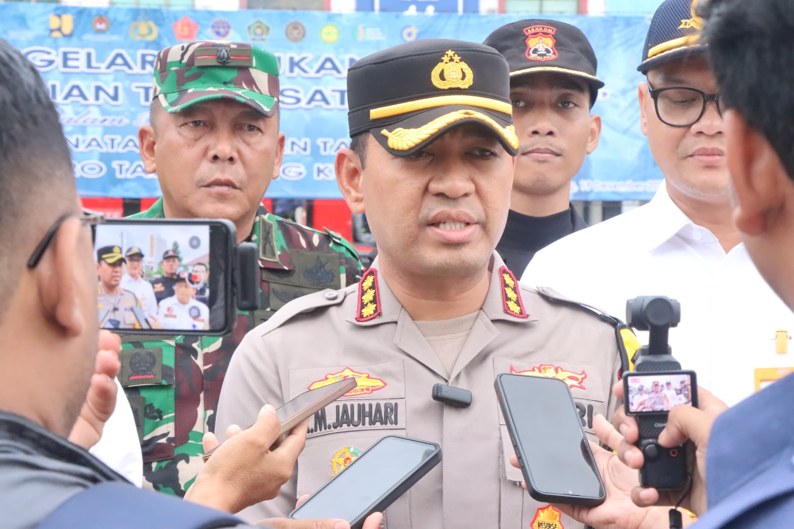 Dump Truck Dilarang Melintas di Wilkum Polres Metro Tangerang Kota Selama Nataru