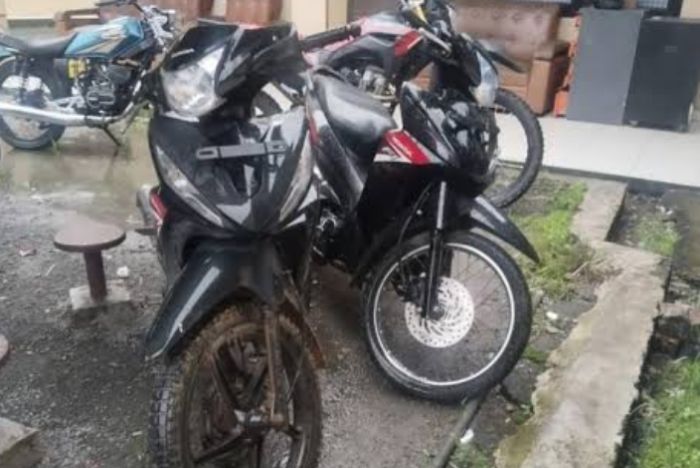 Polsek Tungkal Ulu Bekuk Komplotan Curanmor di Desa Bandang
