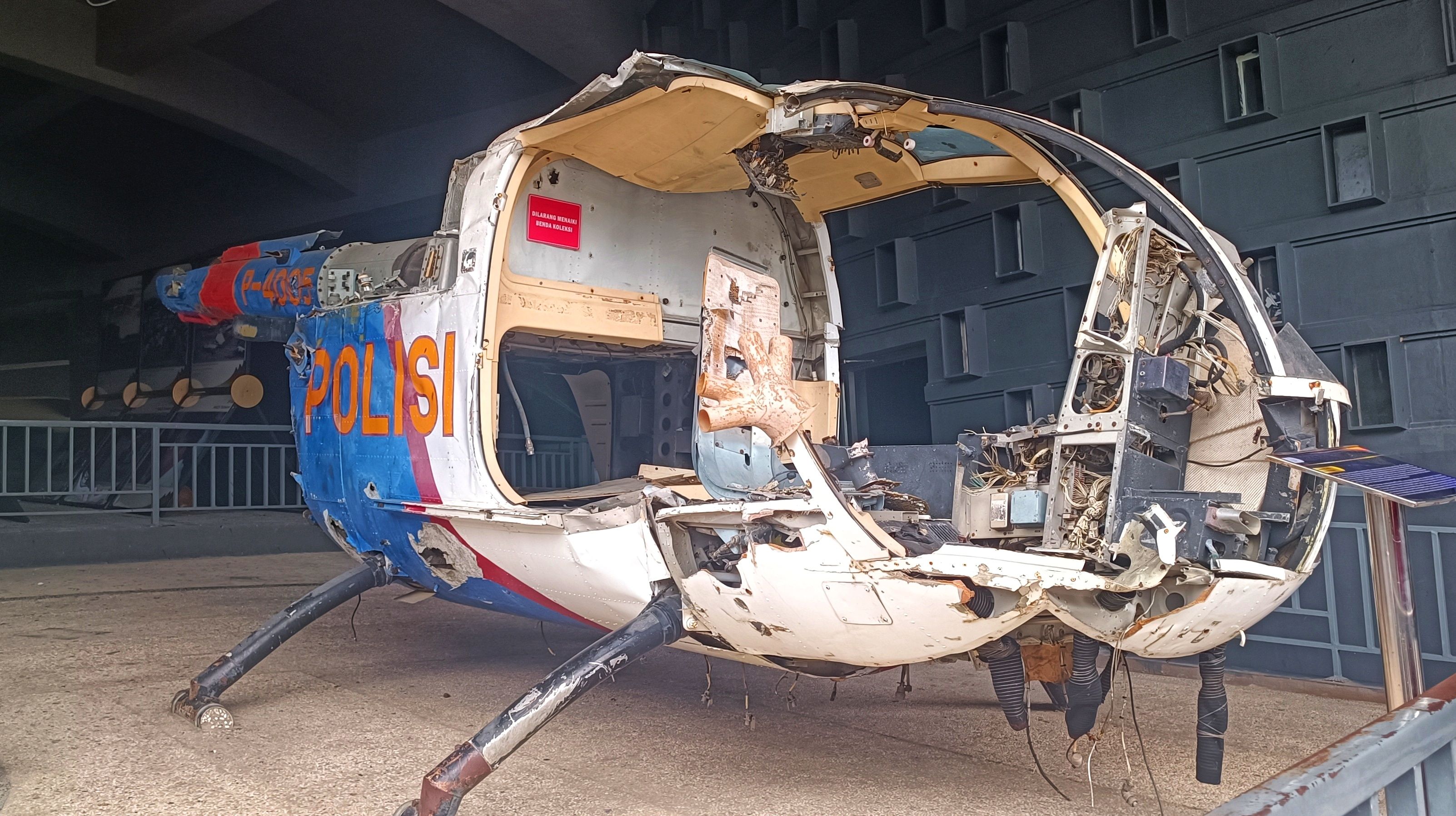 Helikopter Polri Jadi Saksi Bisu Dahsyatnya Tsunami Aceh