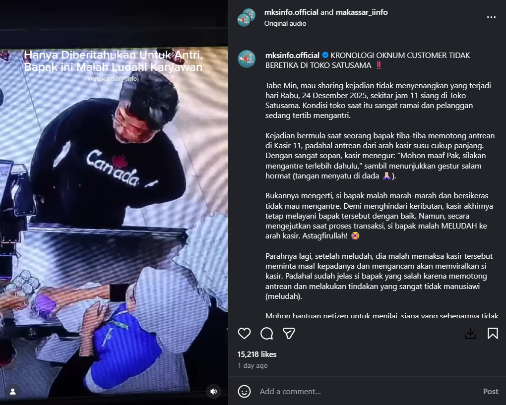 Viral Dosen UIM Diduga Ludahi Kasir Swalayan di Makassar, Begini Kronologi hingga Proses Hukumnya