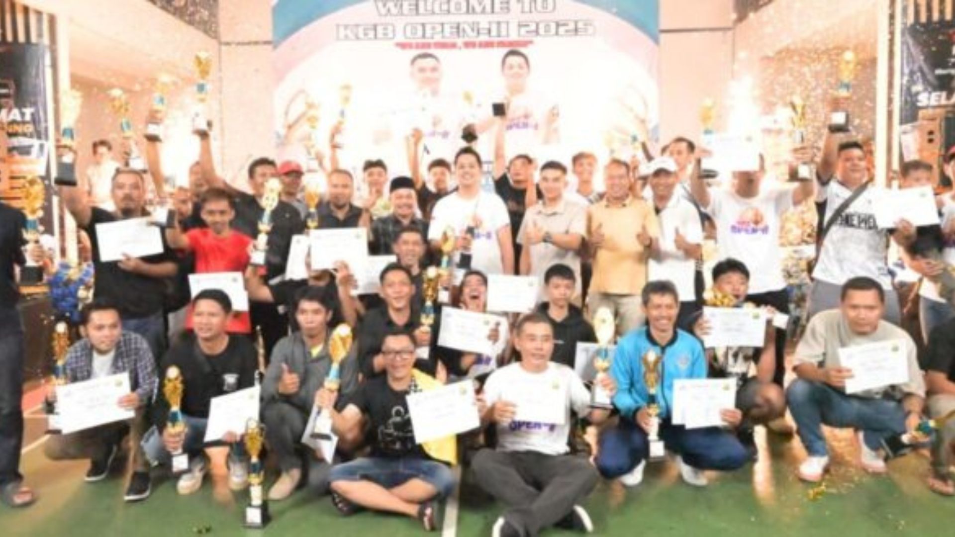 Wakil Wali Kota Banjar Hadiri Turnamen Bulutangkis KGB Open II 2025