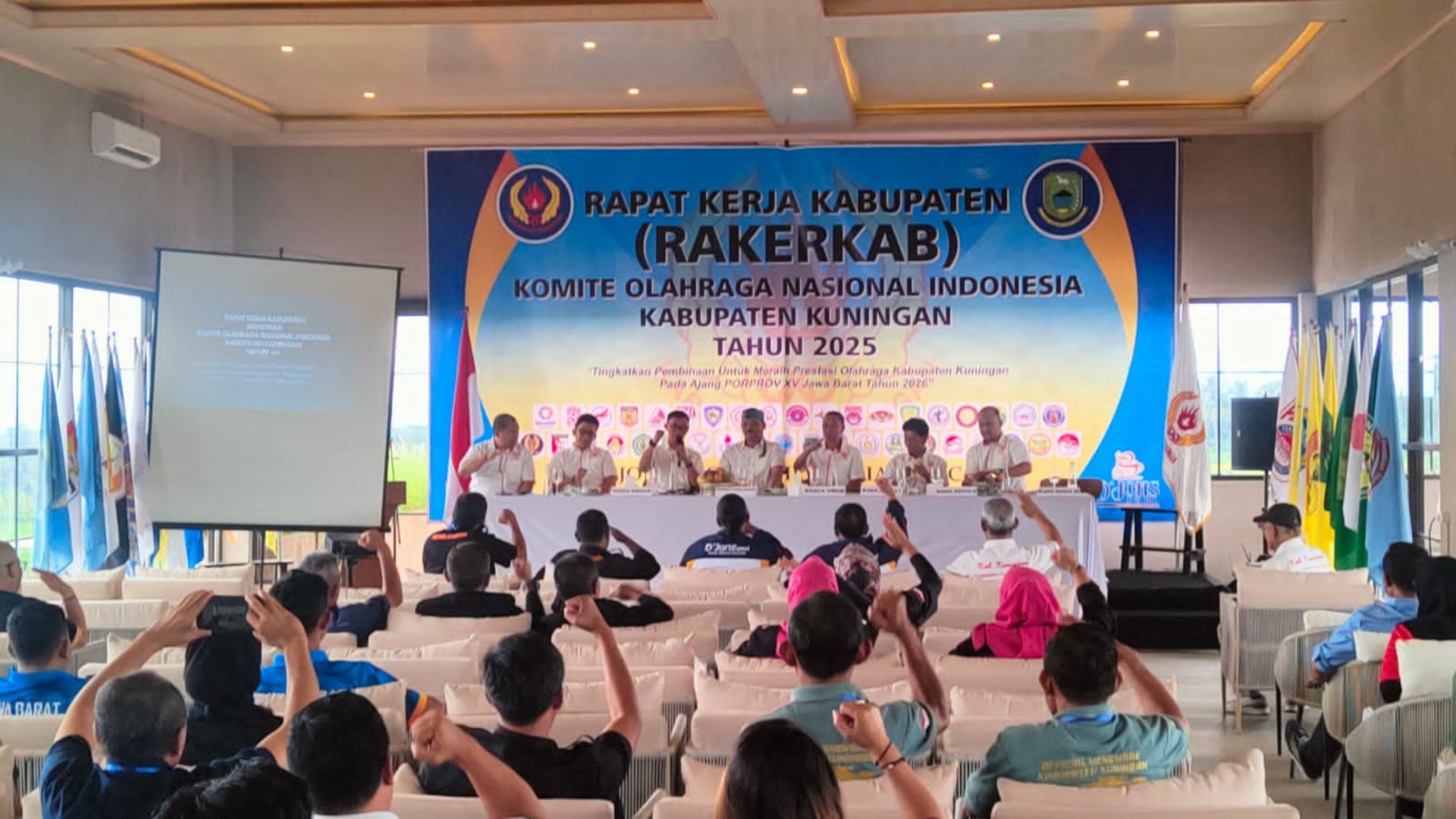 Rakerkab KONI Kuningan 2025 Fokus Evaluasi dan Penguatan Pembinaan Menuju Porprov Jabar 2026