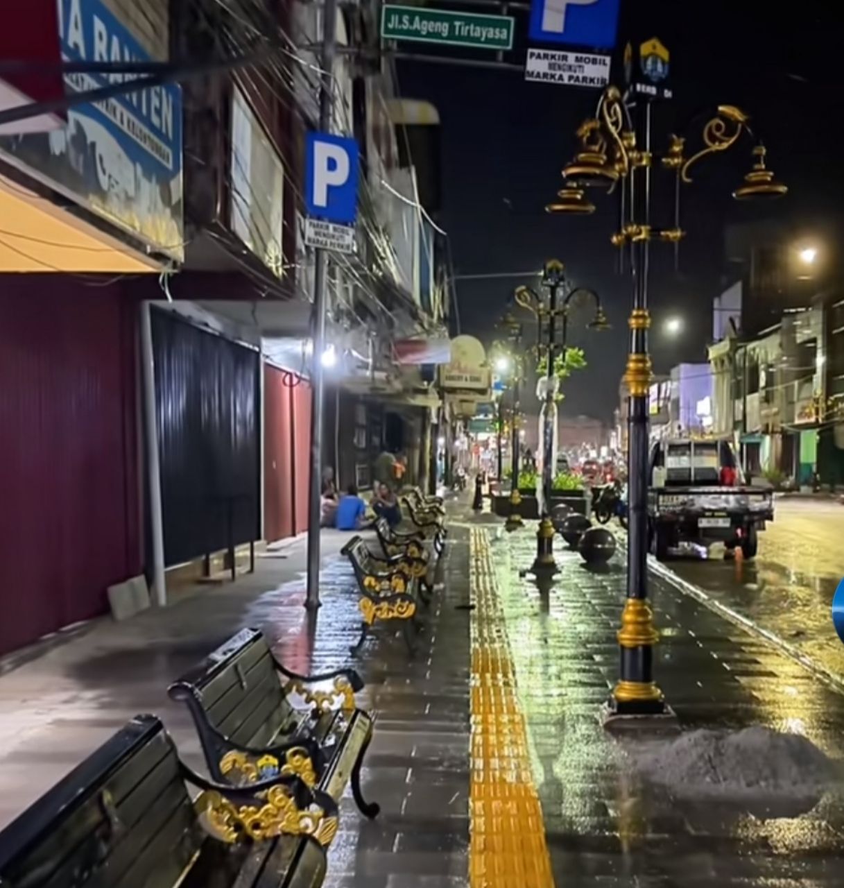 Belum Seminggu dilauncing Tiang Bollard Royal Baroe Hilang Dicuri