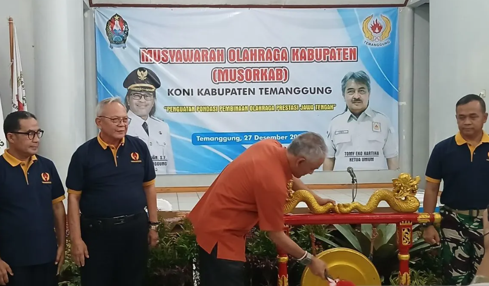 KONI Temanggung Fokus Tingkatkan Kualitas Atlet Lewat TC Kontingen