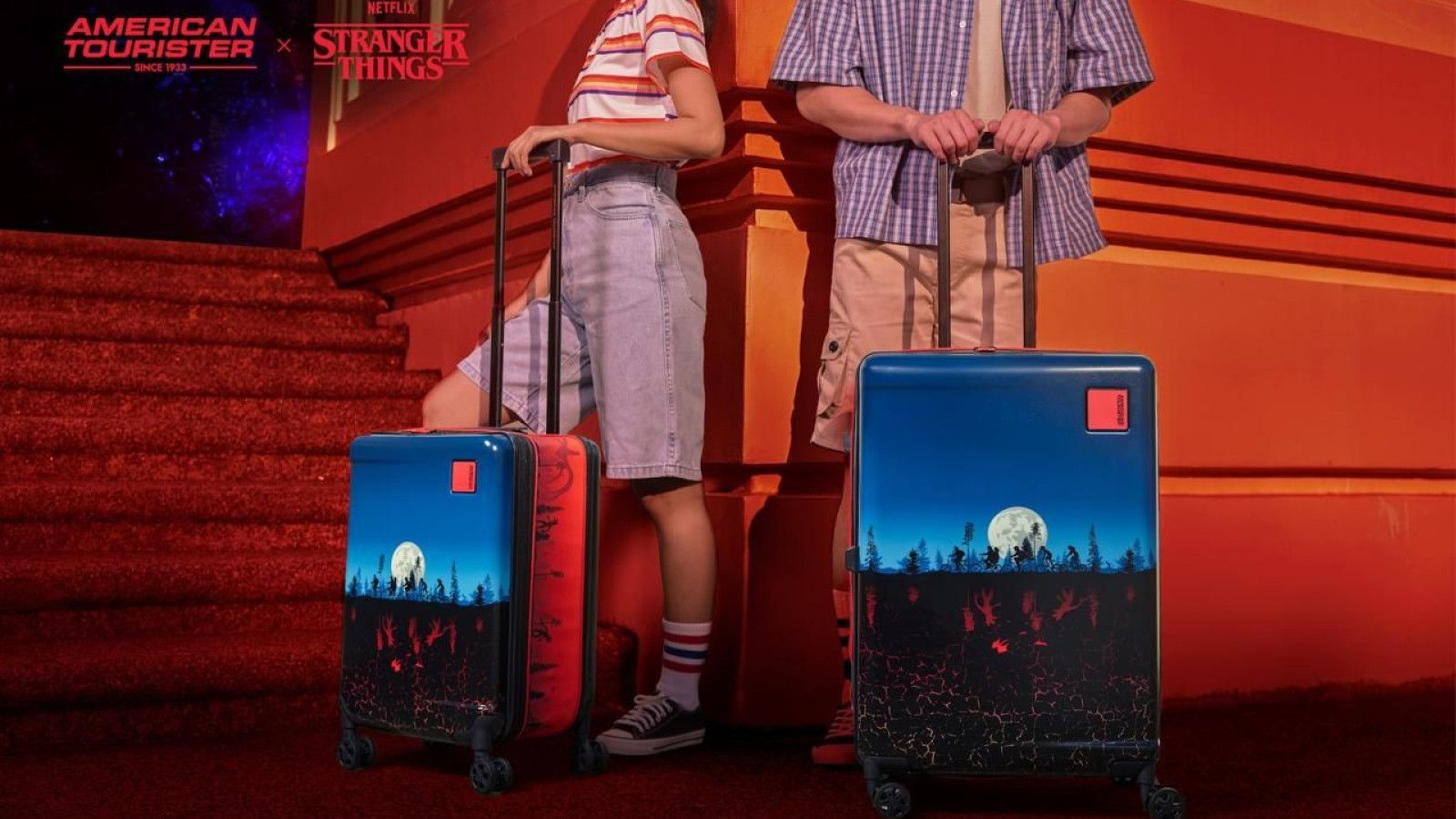 Koper Terinspirasi Stranger Things Resmi Diluncurkan oleh American Tourister