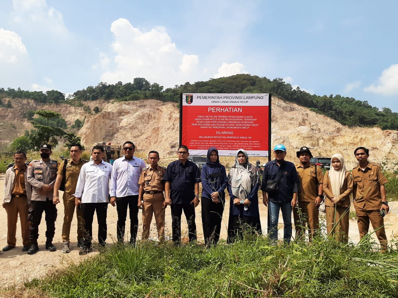 Pemprov Lampung Tutup 20 Tambang Ilegal Sepanjang 2025