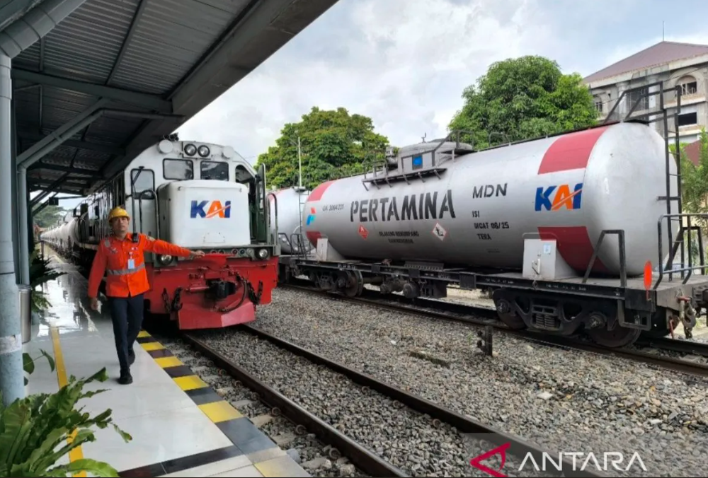 Pascabencana Tapanuli, KAI Tambah Angkutan BBM untuk Jaga Stabilitas
