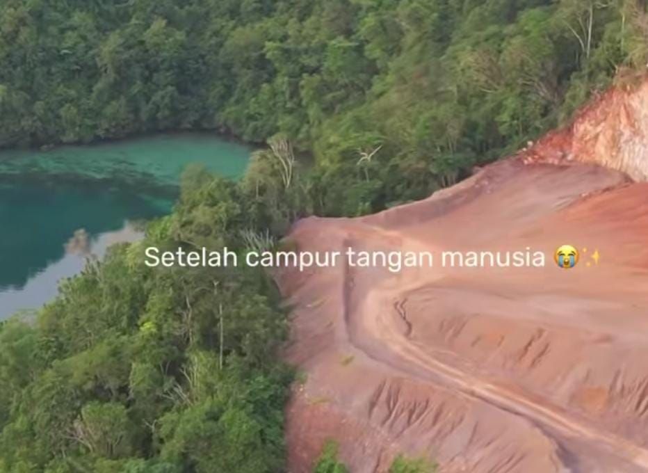 Surga yang Digilas Tambang, Pantai Kartika Menunggu Giliran Hilang
