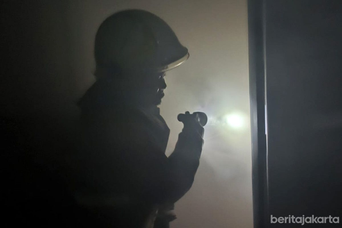 Kebakaran Ruang Genset Kantor Wali Kota Jaksel Cepat Ditangani