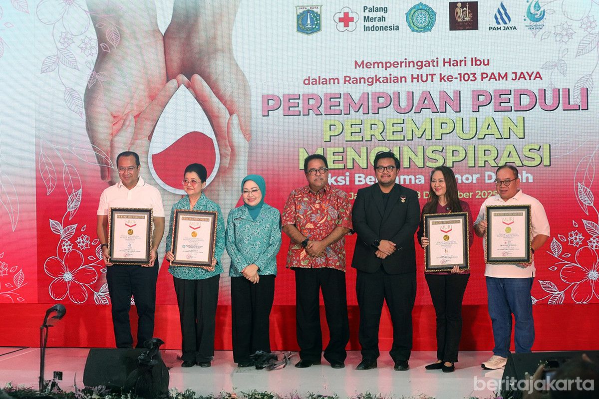 Wagub DKI: Donor Darah PAM JAYA Beri Kontribusi Nyata bagi Kebutuhan Kesehatan